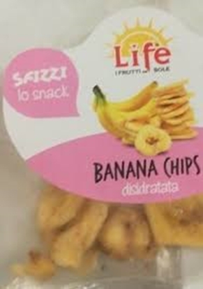 Picture of LIFE BANANA CHIPS 250GR
